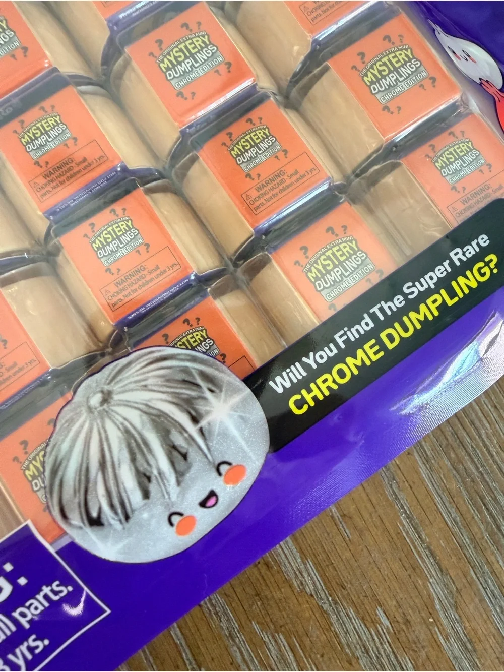 RMS-Crazy Fun Dumplings Chrome Edition - 25 Giftable Pieces-NEW! Authentic! Mini